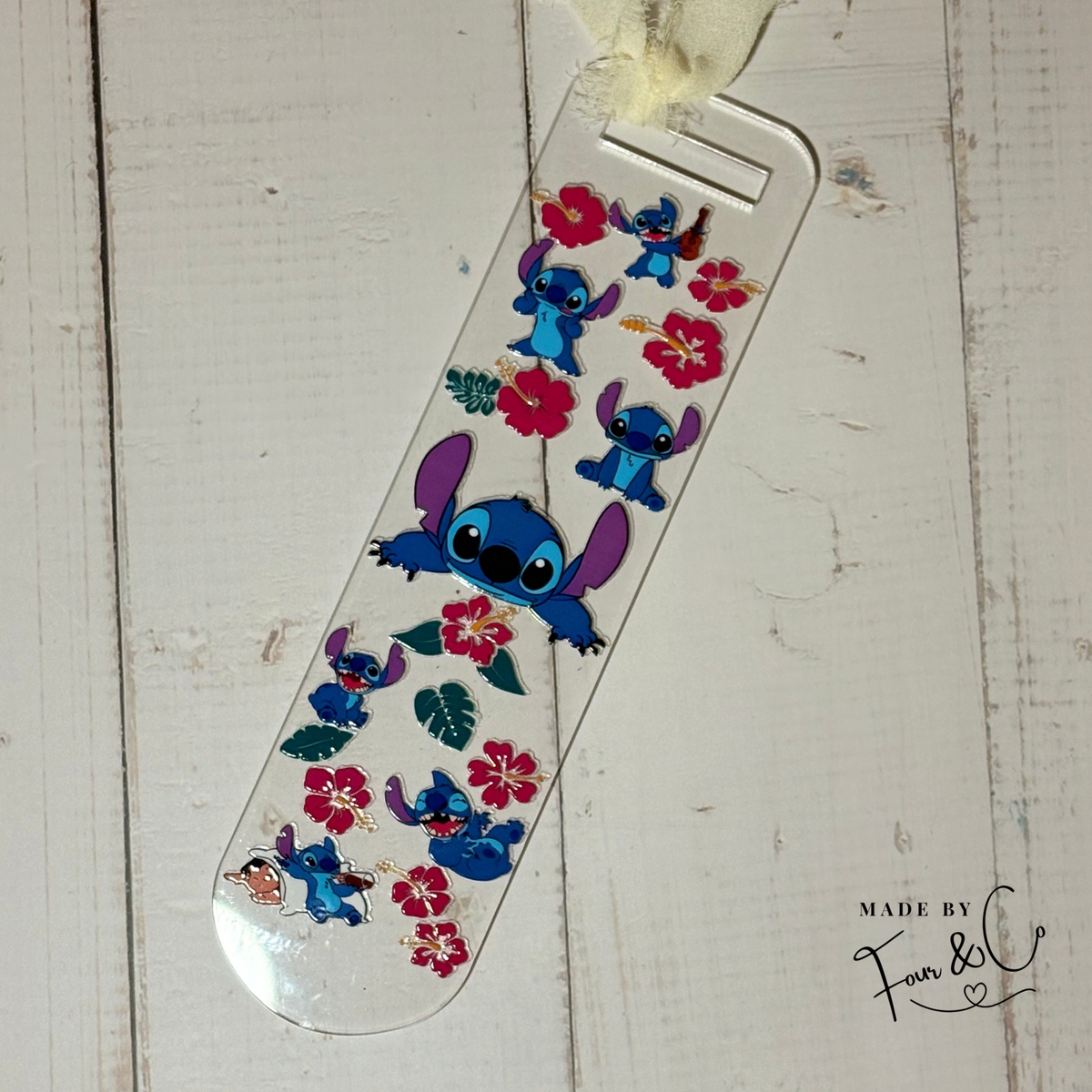 Blue Alien Bookmark