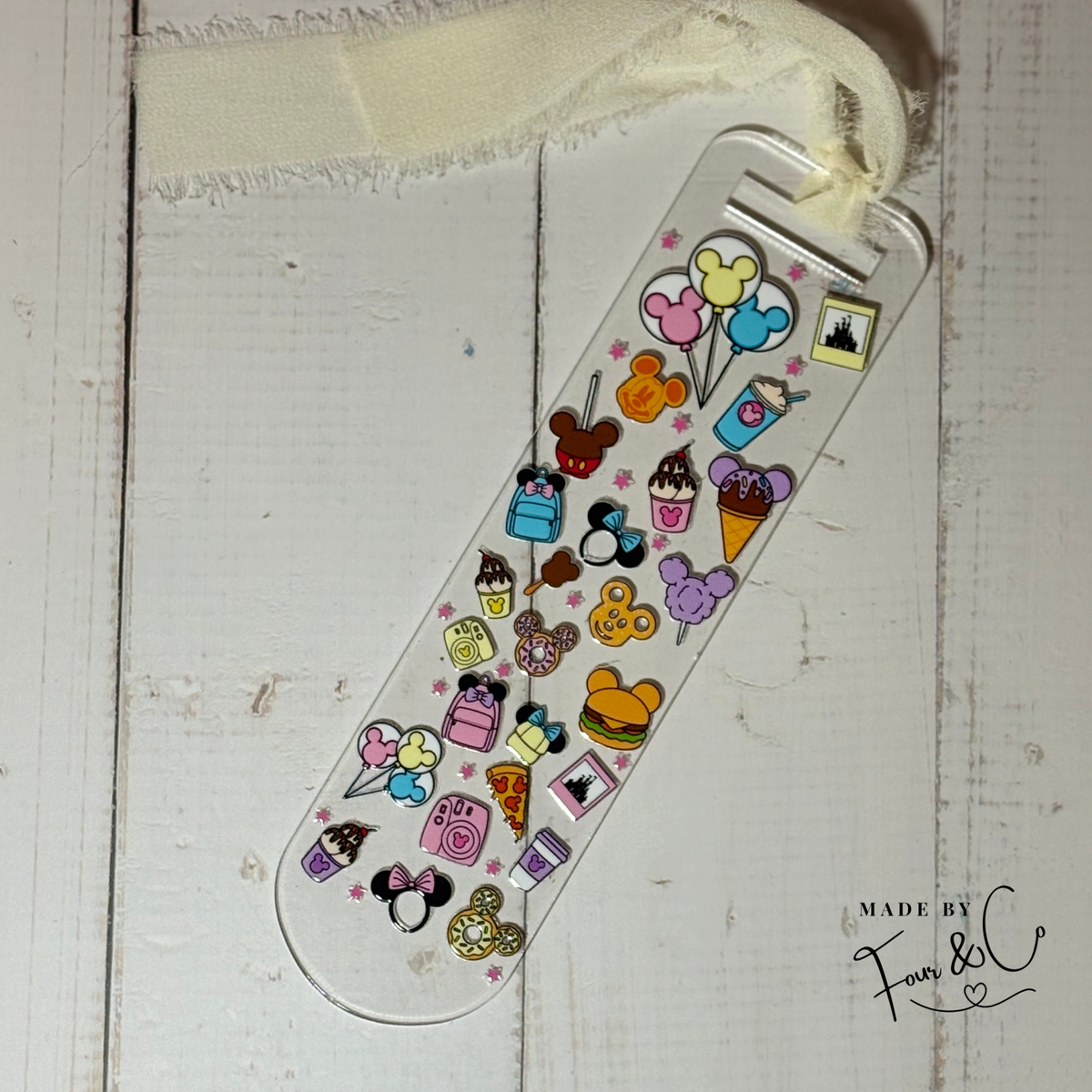 Mickey Treats Bookmark