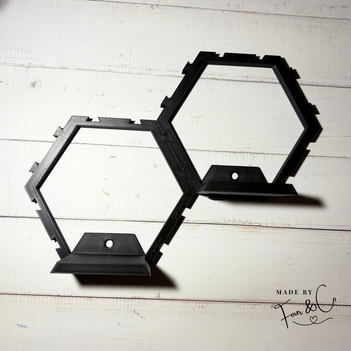 Hexagon Funko Pop Wall Display Shelf | Modular Collectible Display