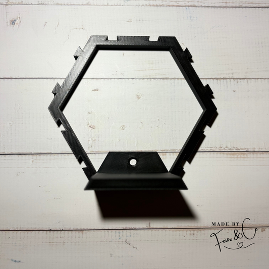 Hexagon Funko Pop Wall Display Shelf | Modular Collectible Display