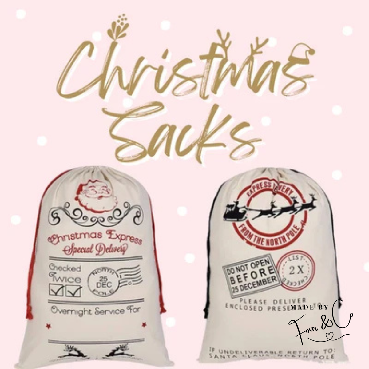 Personalised Christmas Sack