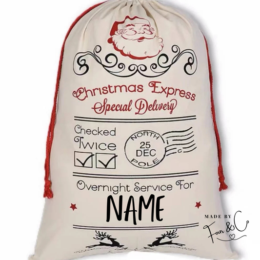 Personalised Christmas Sack