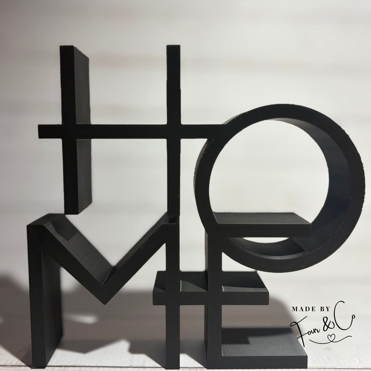 HOME Freestanding Word Sign